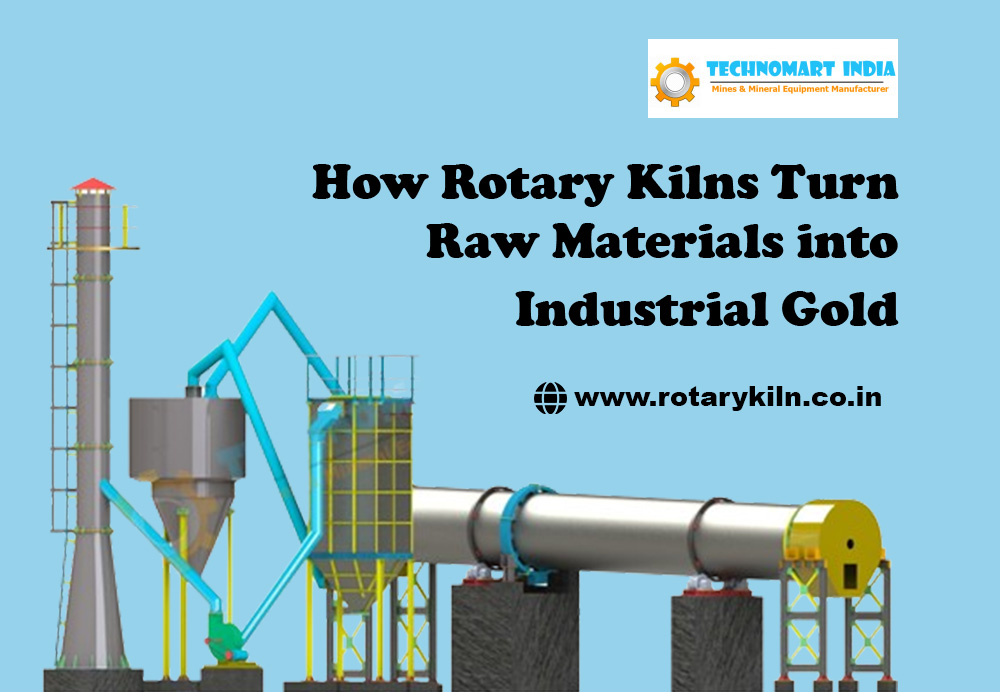 rotary kiln for cement manufacture