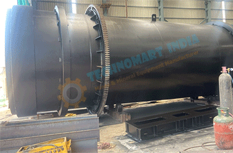 rotary calcination plant